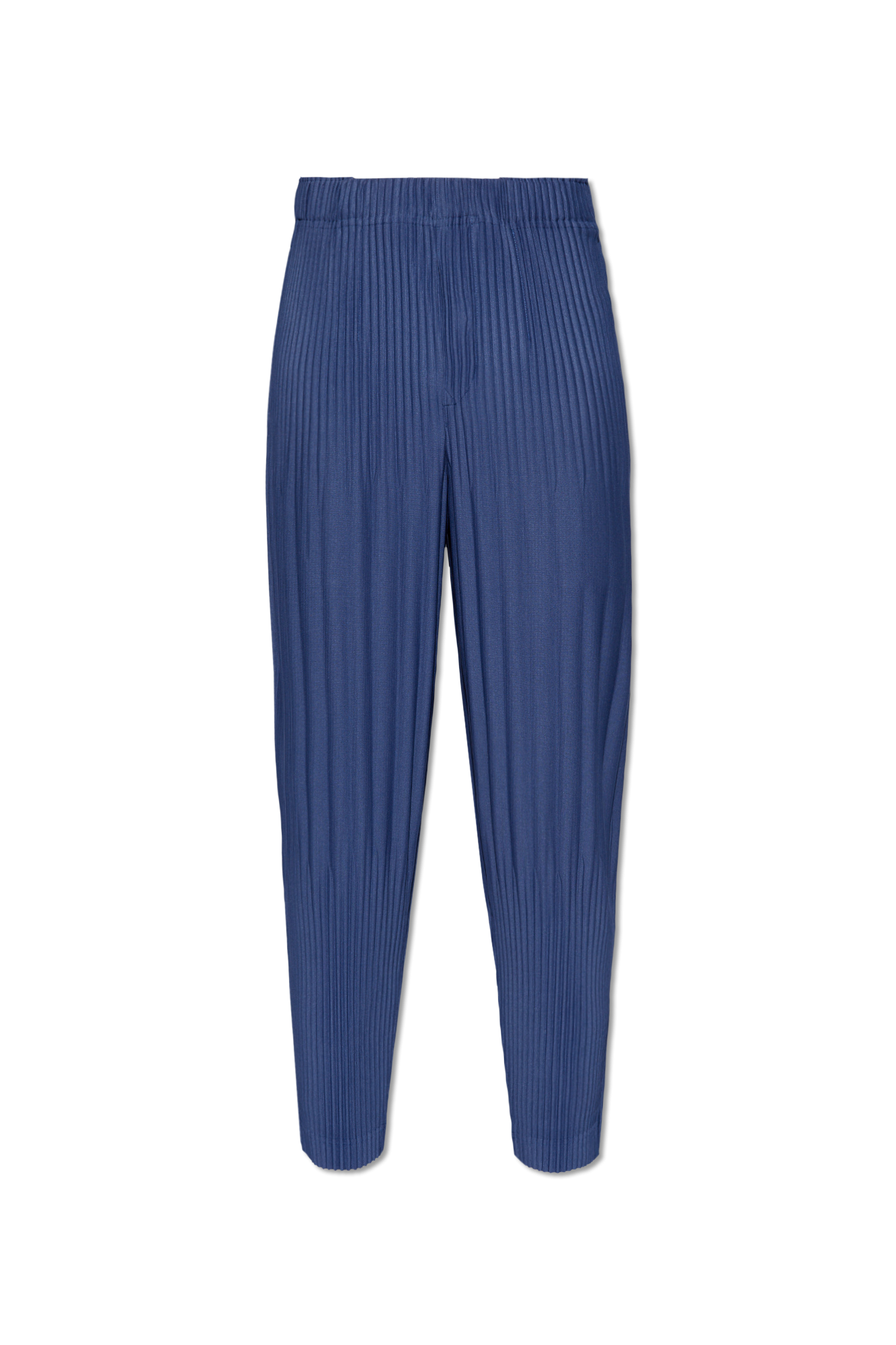 Mens Threadbare Chino Shorts - Blue Ribbed trousers Issey Miyake